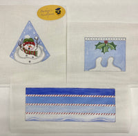 Snowman Cake Canvas
