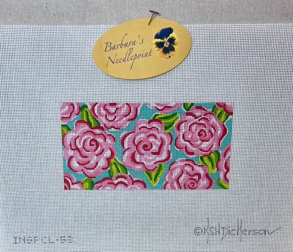 Lilly Inspired Roses Clutch Insert-For Planet Earth Clutch