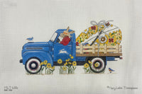 Blue Egg Truck