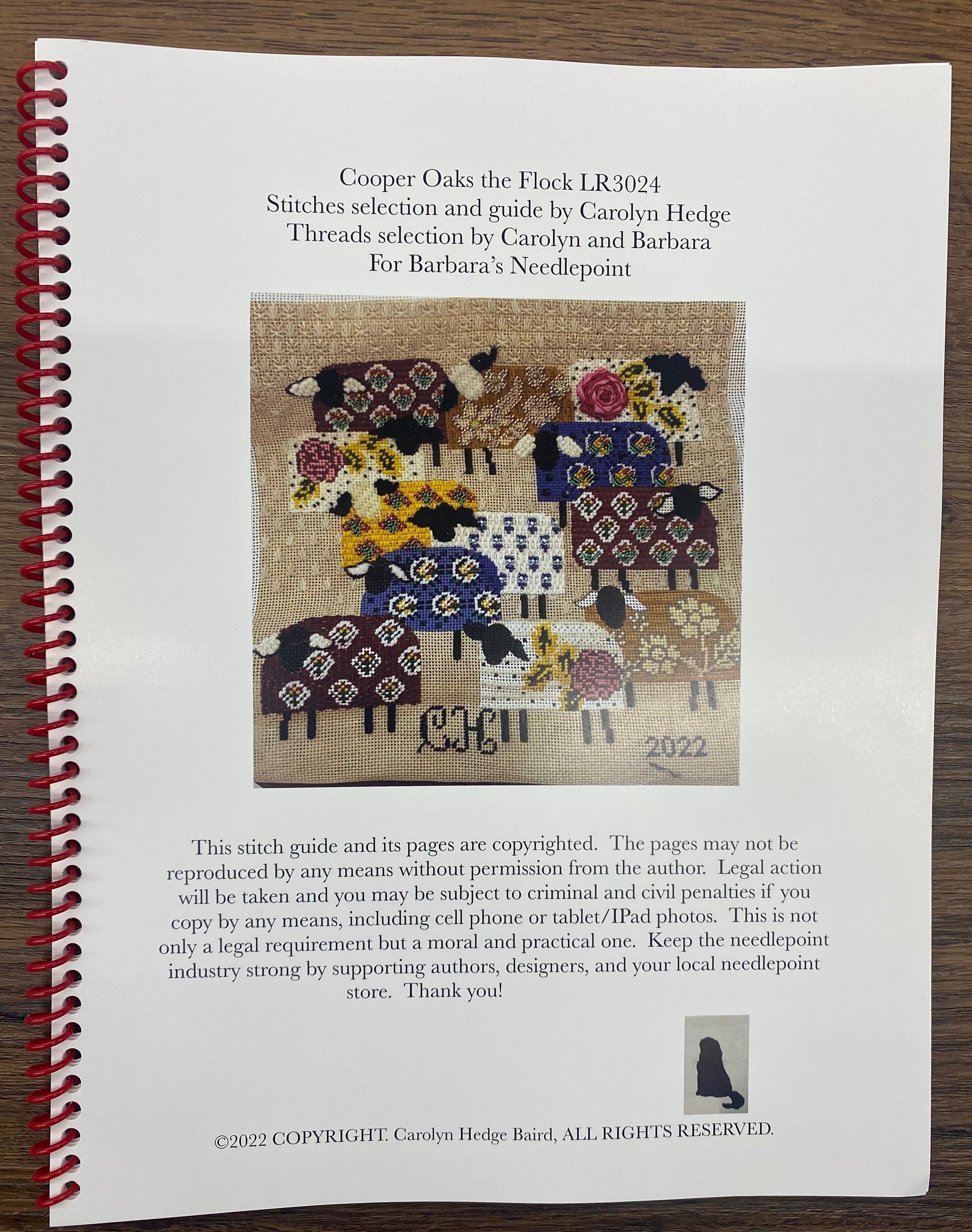 The Flock Stitch Guide – Barbara's Needlepoint
