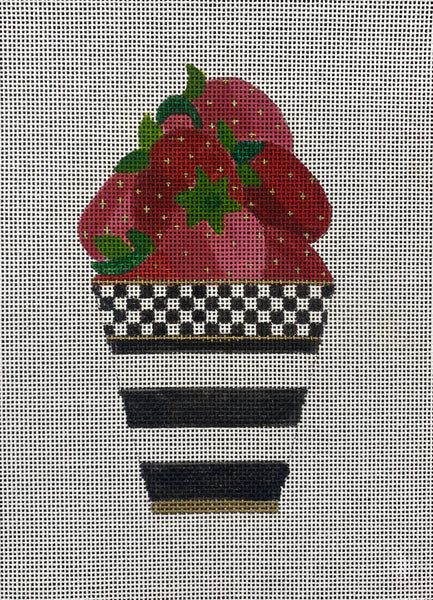 Pot of Strawberries
