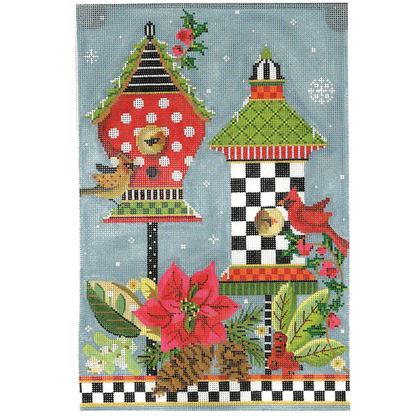 Winter Birdhouses