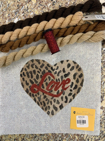 Leopard Love Heart Kit