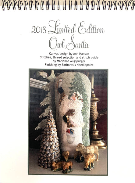 Marianne's 2018 Limited Edition Santa Color Guide for SOLD OUT canvas