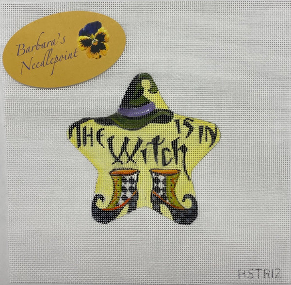 The Witch Is In Halloween Star