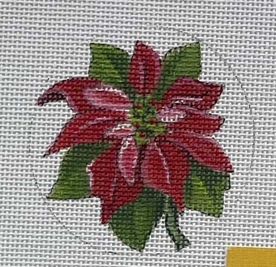 Red Dahlia Round