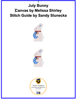 July Bunny (1877B) Stitch Guide