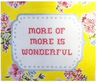 More of More is Wonderful