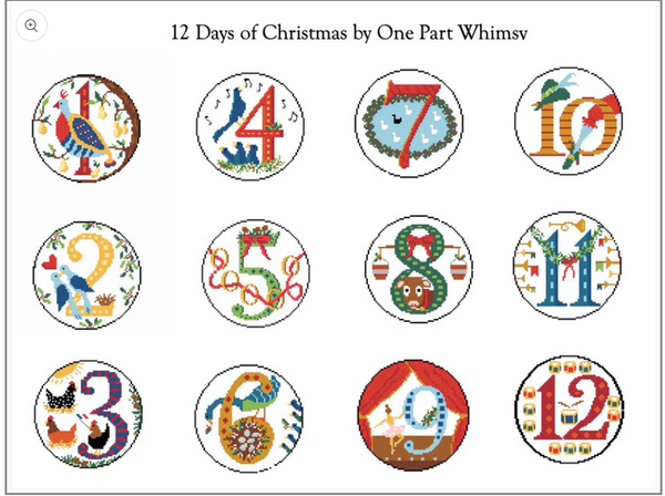 One Part Whimsy's 12 Days of Christmas