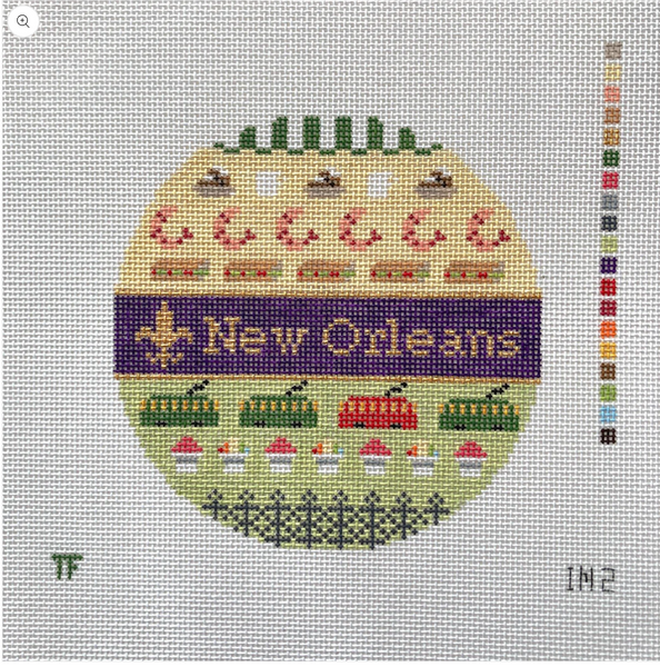 New Orleans Icons Sampler Round