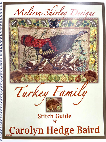Turkey Family Stitch Guide by CHB