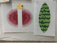 Ann's #11 Watermelon Deep Slice - 9" across, 5" down