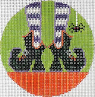 Shoes-Witches canvas