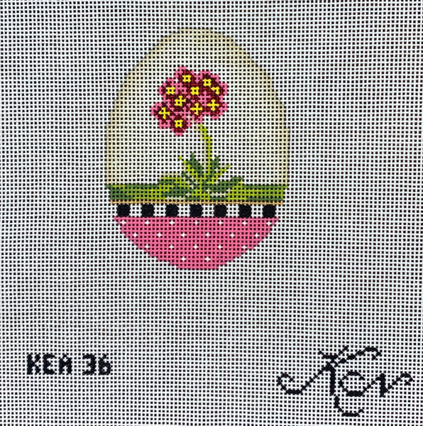 Fuchsia Primrose Egg KEA36-18