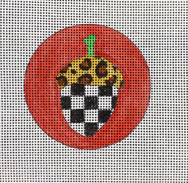 Leopard Acorn Round