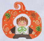 Pilgrim Girl Pumpkin