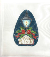 Peace on Earth Lit Lantern