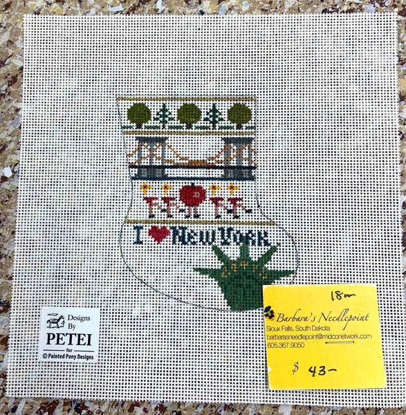 Mini Stocking - I Love New York