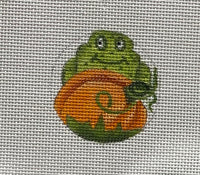 Frog w/Pumpkin
