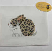 Leopard/White Bunny