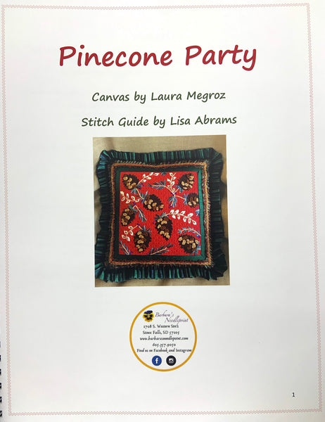 Pinecone Party Stitch Guide