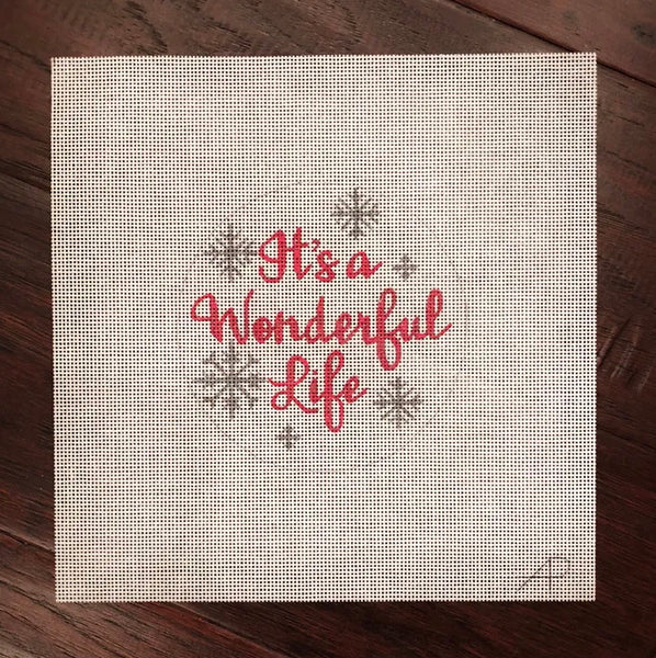 It's a Wonderful Life (red lettering)