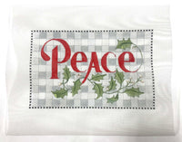 Silver and White "Peace"