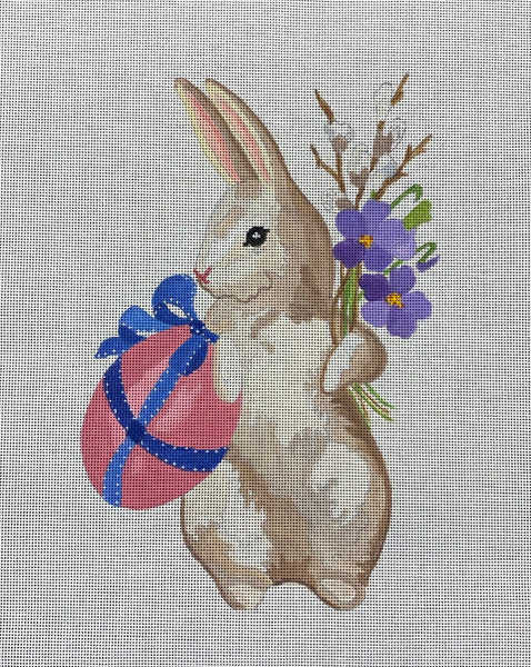 Bunny w/pink egg