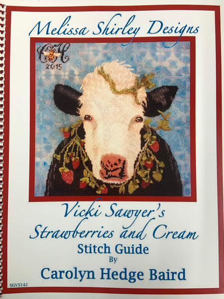 Strawberries and Cream Stitch Guide