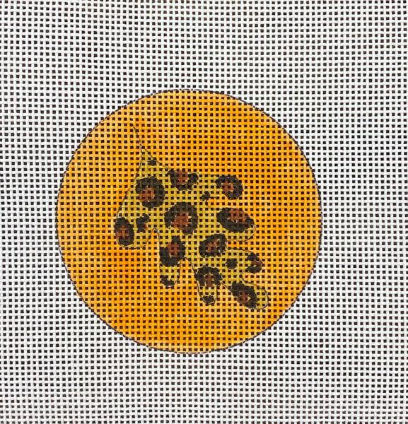 Leopard Leaf Round