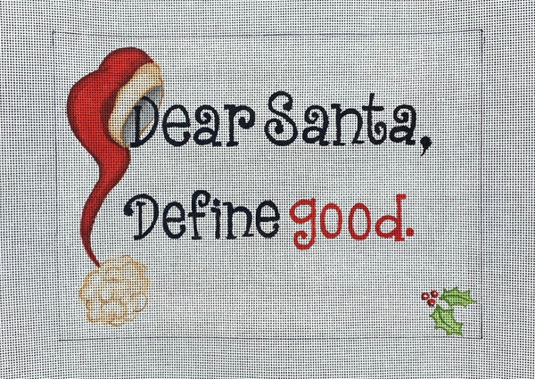 Dear Santa Define Good